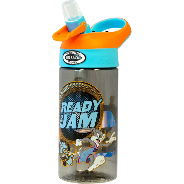 Zak Designs Space Jam 2 Travel Water Bottle for Kids, 17.5 Oz