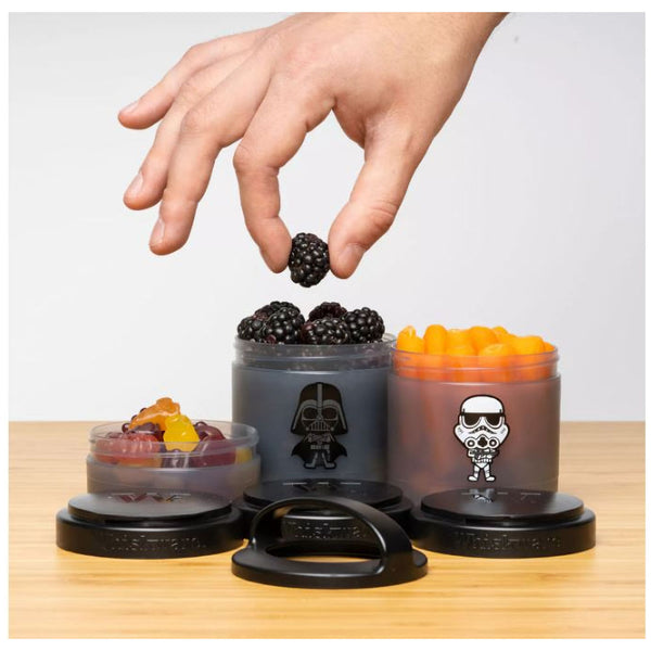  Whiskware Stackable Star Wars Snack Containers Set