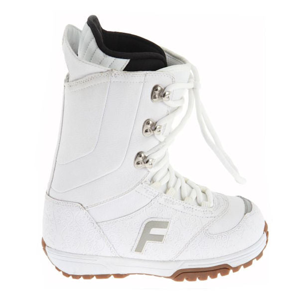 Forum Women s Destroyer Snowboard Boots White 4