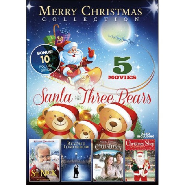 Merry Christmas Collection 5 Movies Bonus 10 Holiday Songs DVD Linda Purl