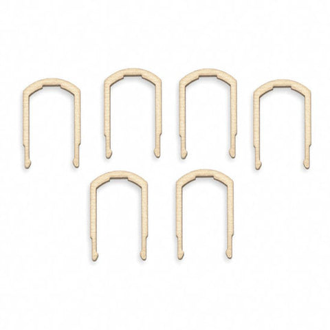 Moen 1883 Retainer Clips, 6 Per Pack, 6 Packs -