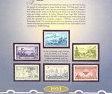 American Coin Treasure 1951 The Golden Age of Commemorative U.S. Stamps -