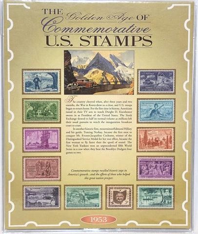 American Coin Treasure 1953 The Golden Age of Commemorative U.S. Stamps -