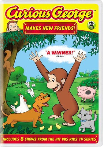 Curious George: Curious George Makes New Friends DVD -