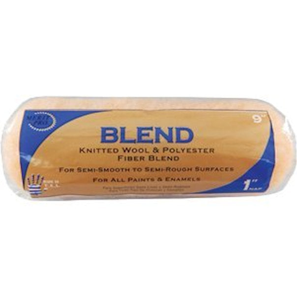 Merit Pro 00114 9" Blend 1" Nap Roller Cover - 12ct. Case -