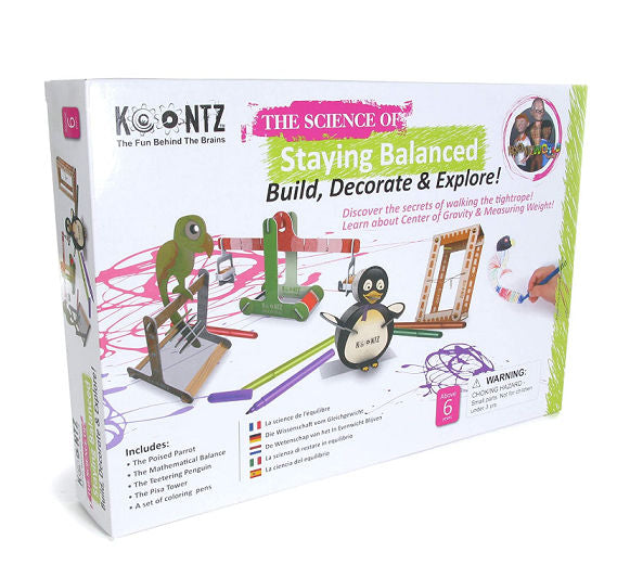 Koontz The Science of Staying Balanced Activity Set -