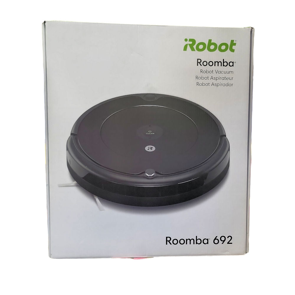 iRobot Roomba 692 WiFi Robot Vacuum - Charcoal Grey (Open Box