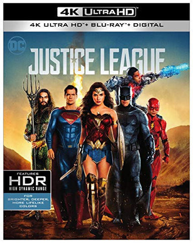 Justice League (4K Ultra HD) Blu-Ray Ben Affleck -