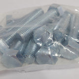 Endries International 3/4-10 x 3-1/2 Zinc Hex Head Tap Bolt - 12 Pack -