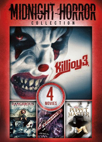 Midnight Horror Collection V.2 Dangerous/Zombies vs Strippers/Puppet Master DVD -