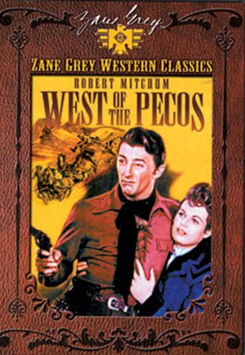 West of The Pecos DVD Robert Mitchum -